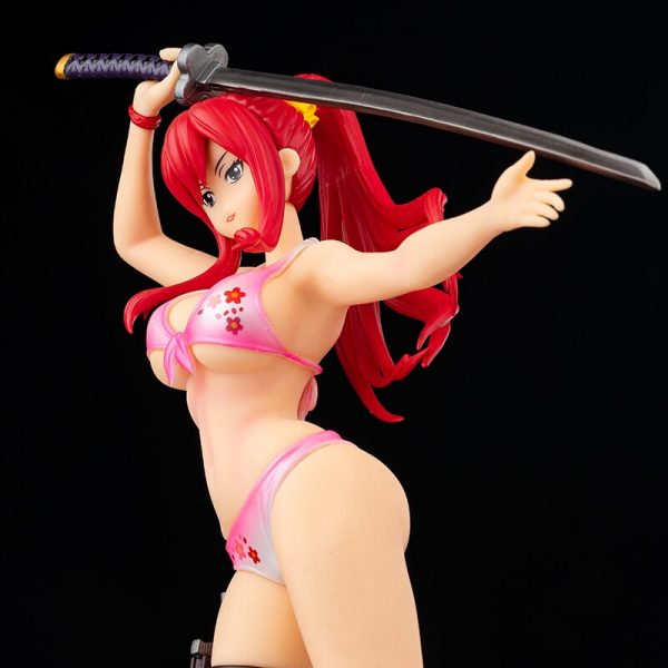 Anime FAIRY TAIL Erza Scarlet Swimsuit 1 6 Scale Ver PVC Action Figure Fairy Queen Sexy 4 - Fairy Tail Store