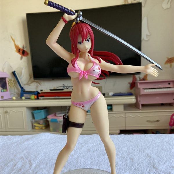 Anime FAIRY TAIL Erza Scarlet Swimsuit 1 6 Scale Ver PVC Action Figure Fairy Queen - Fairy Tail Store